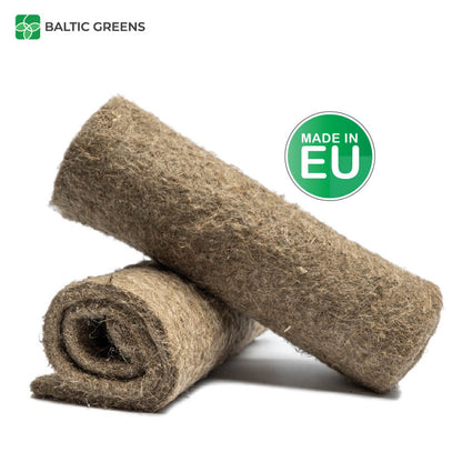 Flax fiber growing mat made in Europe